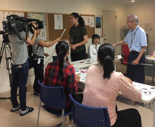Oniビジョン「つなる協働ひろば」取材を受けました